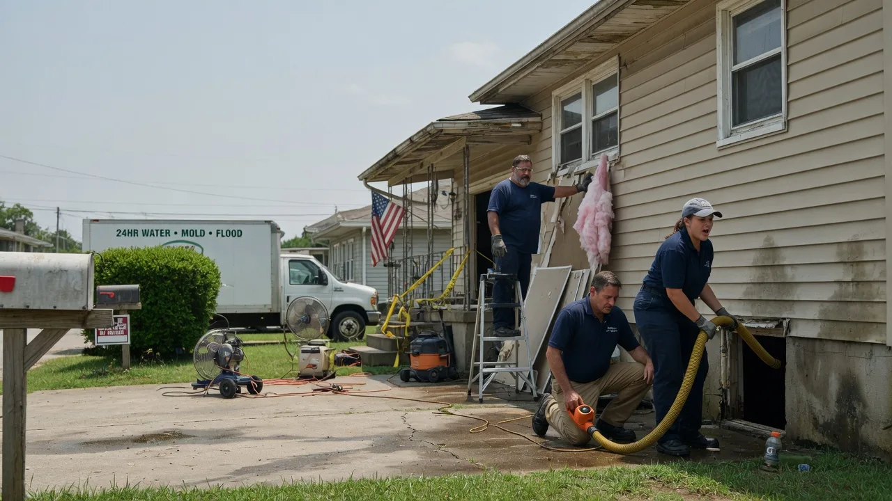 Water Damage Repair in West Greene, AL near me